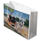 Henri Rousseau - La Carriole du pere Junier Große Geschenktüte (Vorderseite Schrägansicht)