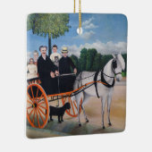 Henri Rousseau - La Carriole du pere Junier Keramikornament (Rechts)