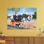 Henri Rousseau - La Carriole du pere Junier Leinwanddruck (Insitu (Wohnzimmer))