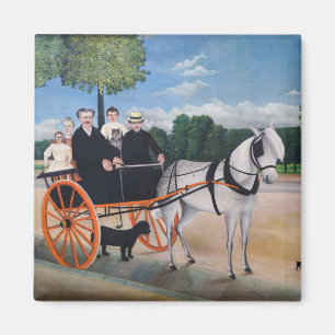 Henri Rousseau - La Carriole du pere Junier Magnet
