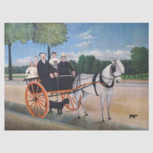 Henri Rousseau - La Carriole du pere Junier Seidenpapier