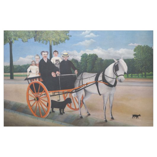 Henri Rousseau - La Carriole du pere Junier Stoff (Yard (91,4 cm))