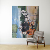 Henri Rousseau - La Carriole du pere Junier Wandteppich (Beispiel)