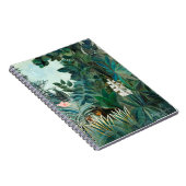 Henri Rousseau Landschaft mit Affen Botanischer Ga Notizblock (Rechte Seite)