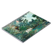Henri Rousseau Landschaft mit Affen Botanischer Ga Notizblock (Linke Seite)