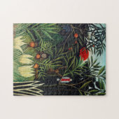 Henri Rousseau Landschaft mit Affen Botanischer Ga Puzzle (Horizontal)