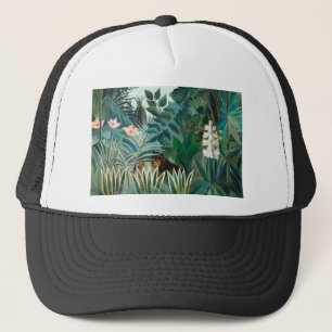 Henri Rousseau Landschaft mit Affen Botanischer Ga Truckerkappe