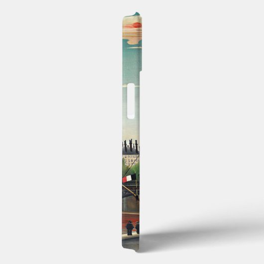Henri Rousseau - Landschaft selbst-Portrait Case-Mate iPhone Hülle (Rückseite / Rechts)