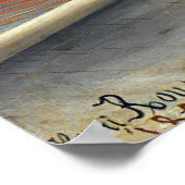 Henri Rousseau - Landschaft selbst-Portrait Poster (Ecke)