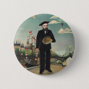 Henri Rousseau-Malen Button