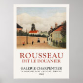 Henri Rousseau Outskirts of Paris Art Print Poster (Vorne)