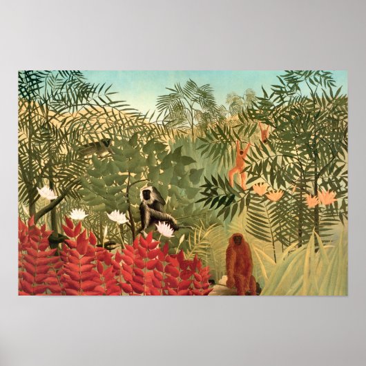 Henri Rousseau Painting Poster (Vorne)