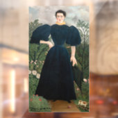 Henri Rousseau - Portrait von Madame M. Fensteraufkleber (Blatt 2)