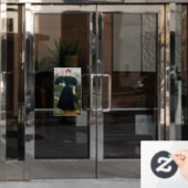 Henri Rousseau - Portrait von Madame M. Fensteraufkleber (Büro Tür)