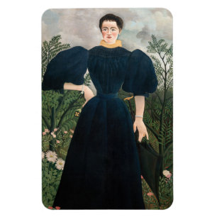 Henri Rousseau - Portrait von Madame M. Magnet