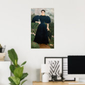 Henri Rousseau - Portrait von Madame M. Poster (Heimbüro)
