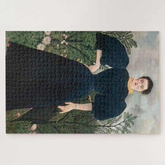 Henri Rousseau - Portrait von Madame M. Puzzle (Horizontal)
