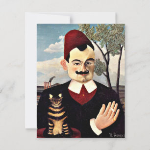 Henri Rousseau - Porträt von Monsieur X, Karte