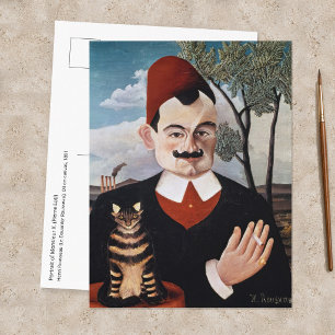 Henri Rousseau - Porträt von Pierre Loti Postkarte