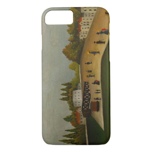 Henri Rousseau - Quai d'Ivry Case-Mate iPhone Hülle (Rückseite)