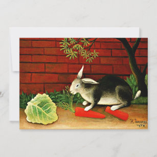 Henri Rousseau, Rabbit Card Karte