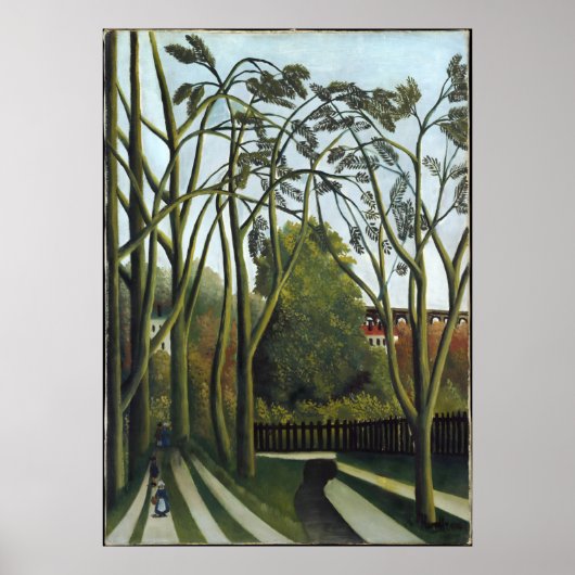 Henri Rousseau - Rendezvous im Wald Poster (Vorne)
