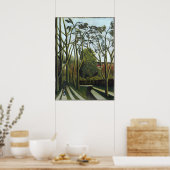 Henri Rousseau - Rendezvous im Wald Poster (Küche)