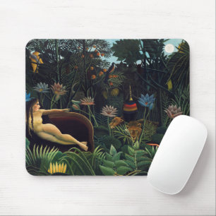Henri Rousseau’s The Dream (1910) Mouse Mat Mousepad