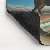 Henri Rousseau Schlafen Sinti und Roma Löwenmalere Mousepad (Ecke)