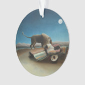 Henri Rousseau Schlafen Sinti und Roma Löwenmalere Ornament (Vorderseite)