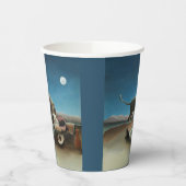 Henri Rousseau Schlafen Sinti und Roma Löwenmalere Pappbecher (Links)