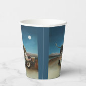 Henri Rousseau Schlafen Sinti und Roma Löwenmalere Pappbecher (Rechts)