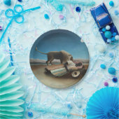 Henri Rousseau Schlafen Sinti und Roma Löwenmalere Pappteller (Party)