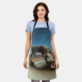 Henri Rousseau Schlafen Sinti und Roma Löwenmalere Schürze (Getragen)