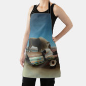 Henri Rousseau Schlafen Sinti und Roma Löwenmalere Schürze (InSitu)