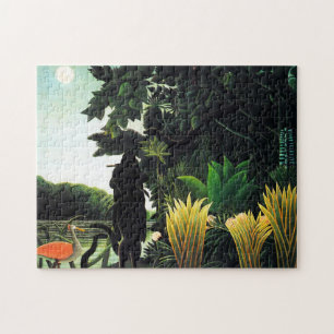 Henri Rousseau-Schlangenbeschwörer-Puzzlespiel Puzzle