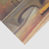 Henri Rousseau - Seine und Eiffelturm im Sonnenunt Seidenpapier (Detail)