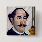 Henri Rousseau - Selbstportrait Button (Vorderseite)