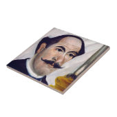 Henri Rousseau - Selbstportrait Fliese (Seite)