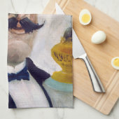 Henri Rousseau - Selbstportrait Geschirrtuch (Viertel Falte)