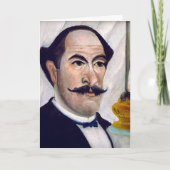 Henri Rousseau - Selbstportrait Karte (Vorderseite)