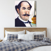 Henri Rousseau - Selbstportrait Leinwanddruck (Insitu (Schlafzimmer))