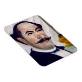 Henri Rousseau - Selbstportrait Magnet (Rechte Seite)