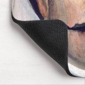 Henri Rousseau - Selbstportrait Mousepad (Ecke)