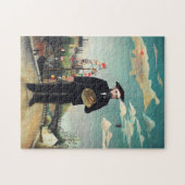 Henri Rousseau Selbstportrait Puzzle (Horizontal)
