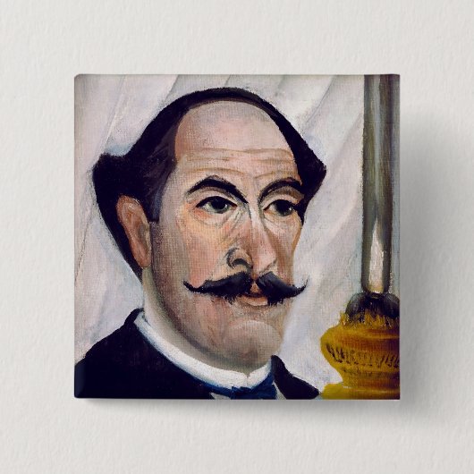 Henri Rousseau - Selbstporträt Button (Vorderseite)
