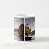Henri Rousseau - Sevres Brücke & Hügel von Clamart Kaffeetasse (Mittel)
