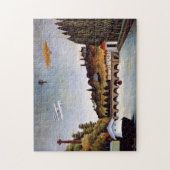 Henri Rousseau - Sevres Brücke & Hügel von Clamart Puzzle (Vertikal)