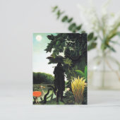 Henri Rousseau Snake Charmer Postcard Postkarte (Stehend Vorderseite)