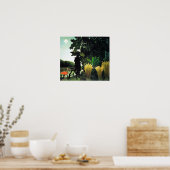 Henri Rousseau Snake Charmer Poster (Küche)